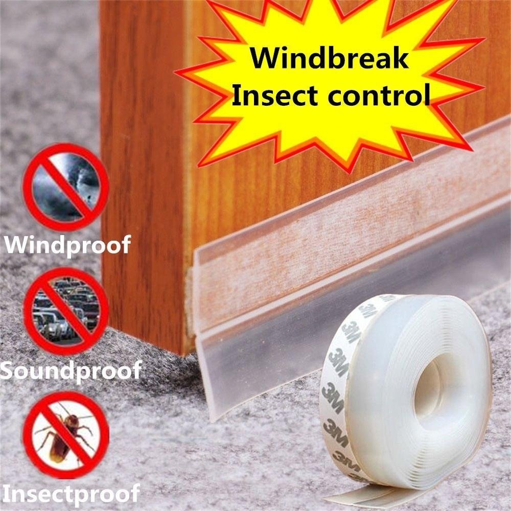 5 Meter Self-Adhesive Door Seal Strip – Weatherproof Door & Window Gap Sealing Tape