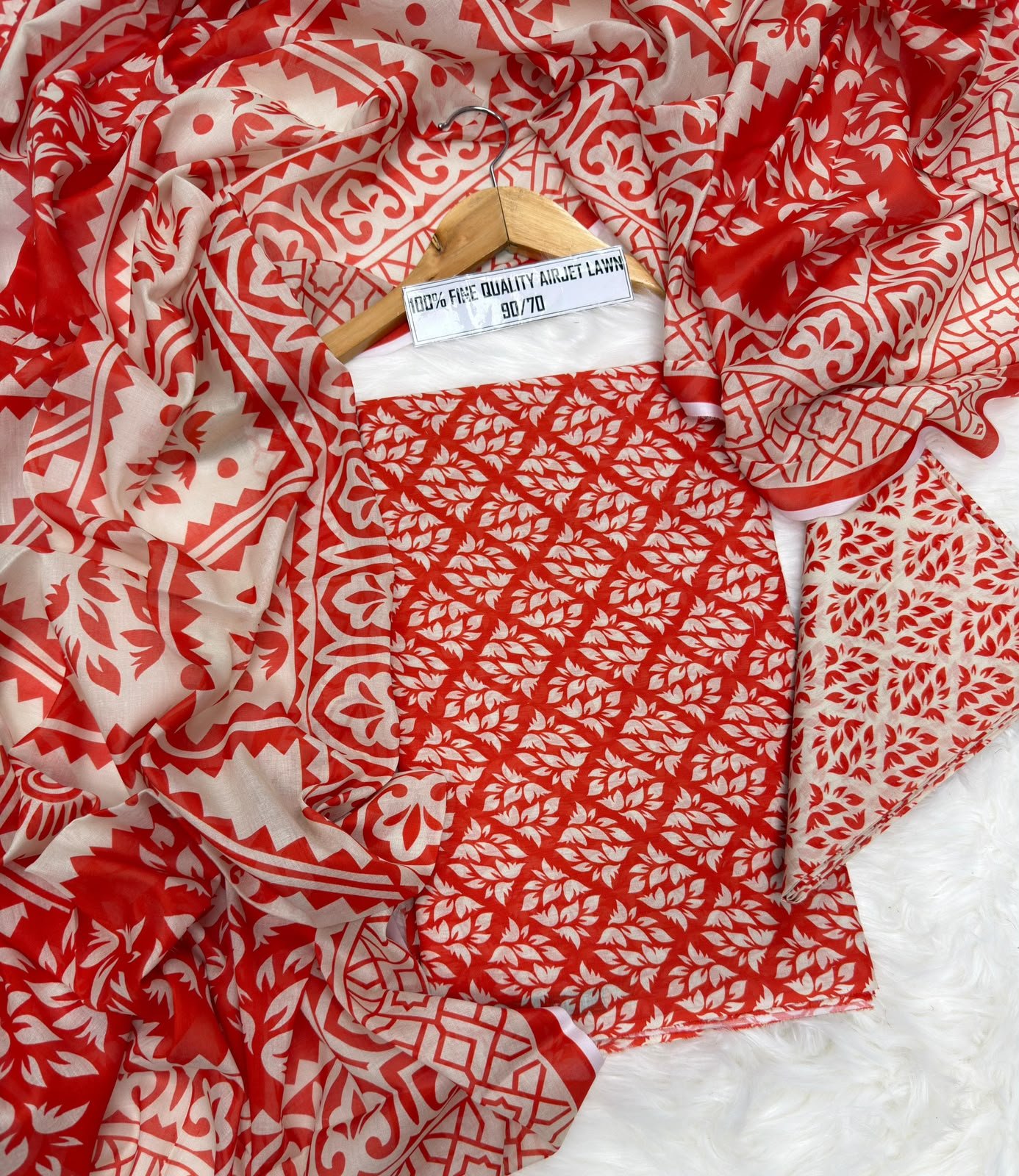 SAPPHIRE 3-Piece Printed Airjet Lawn Collection – Summer 2026 MPS2601