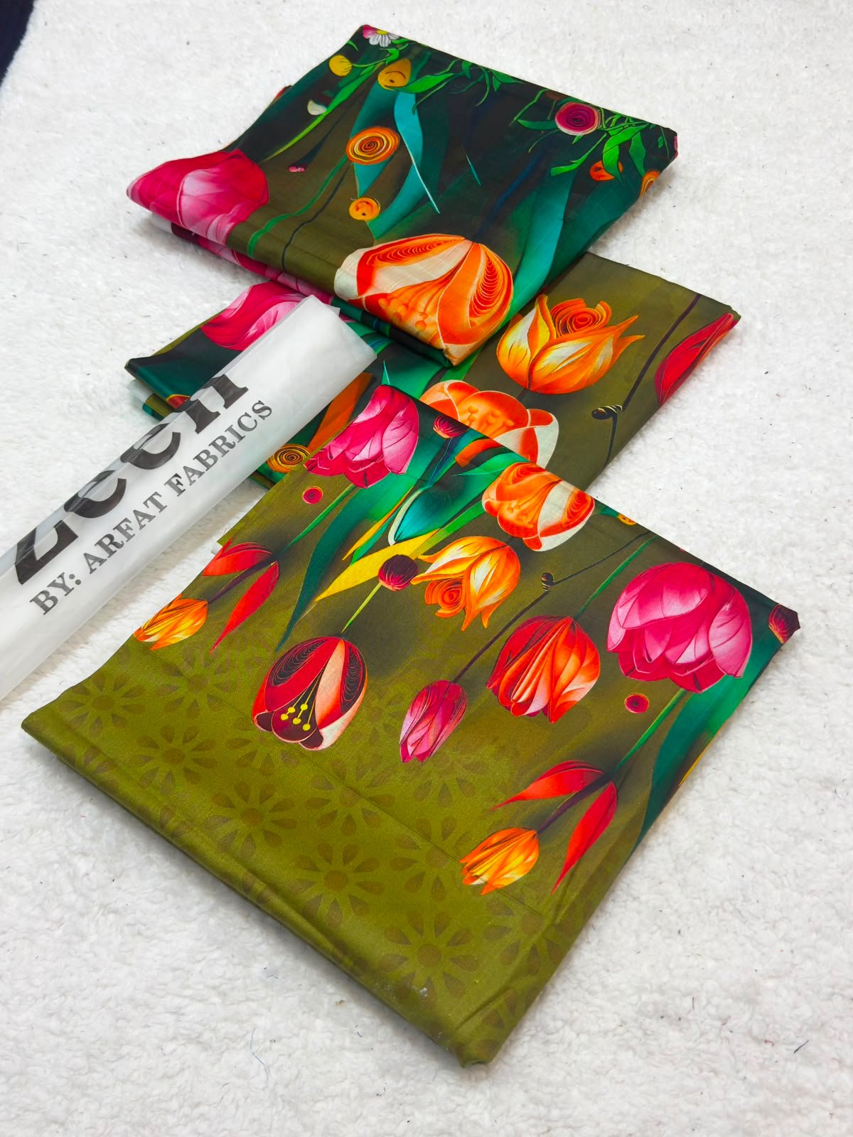 ZEEN 3-Piece Printed Lawn Collection – Voile Dupatta & Dyed/Printed Trouser