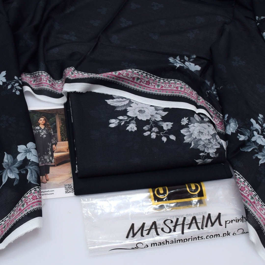 MASHAIM Lawn 2026 Volume – 3-Piece Unstitched 8-Meter Collection