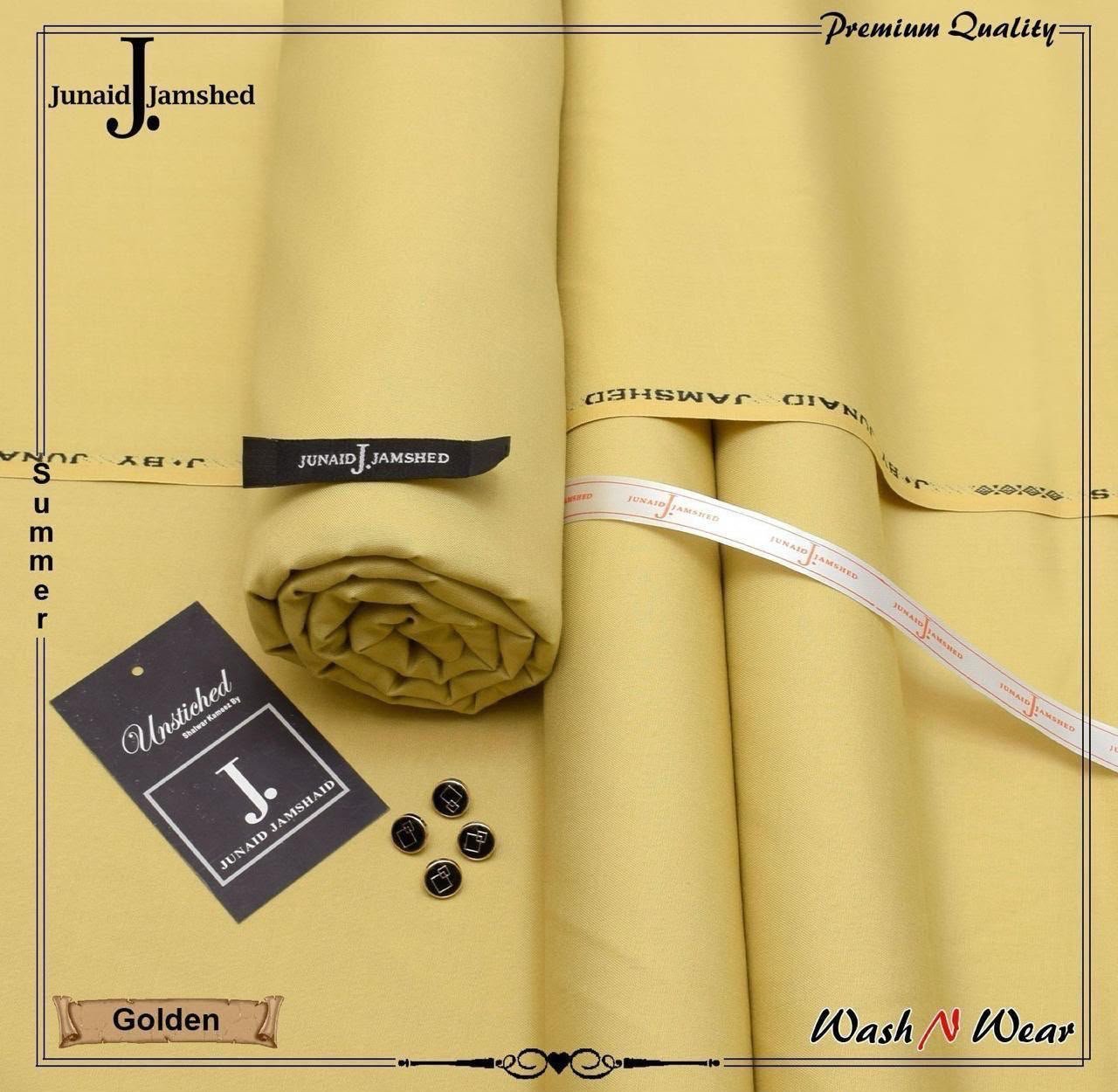 J. Junaid Jamshed Men's Super Luxury Wash & Wear – Summer Collection 2026